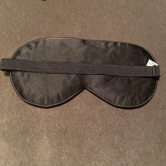 Mission Sweet 100% Mulberry Silk Eye Mask Sleep Mask Blindfold Silver Grey NEW - Picture 3 of 6